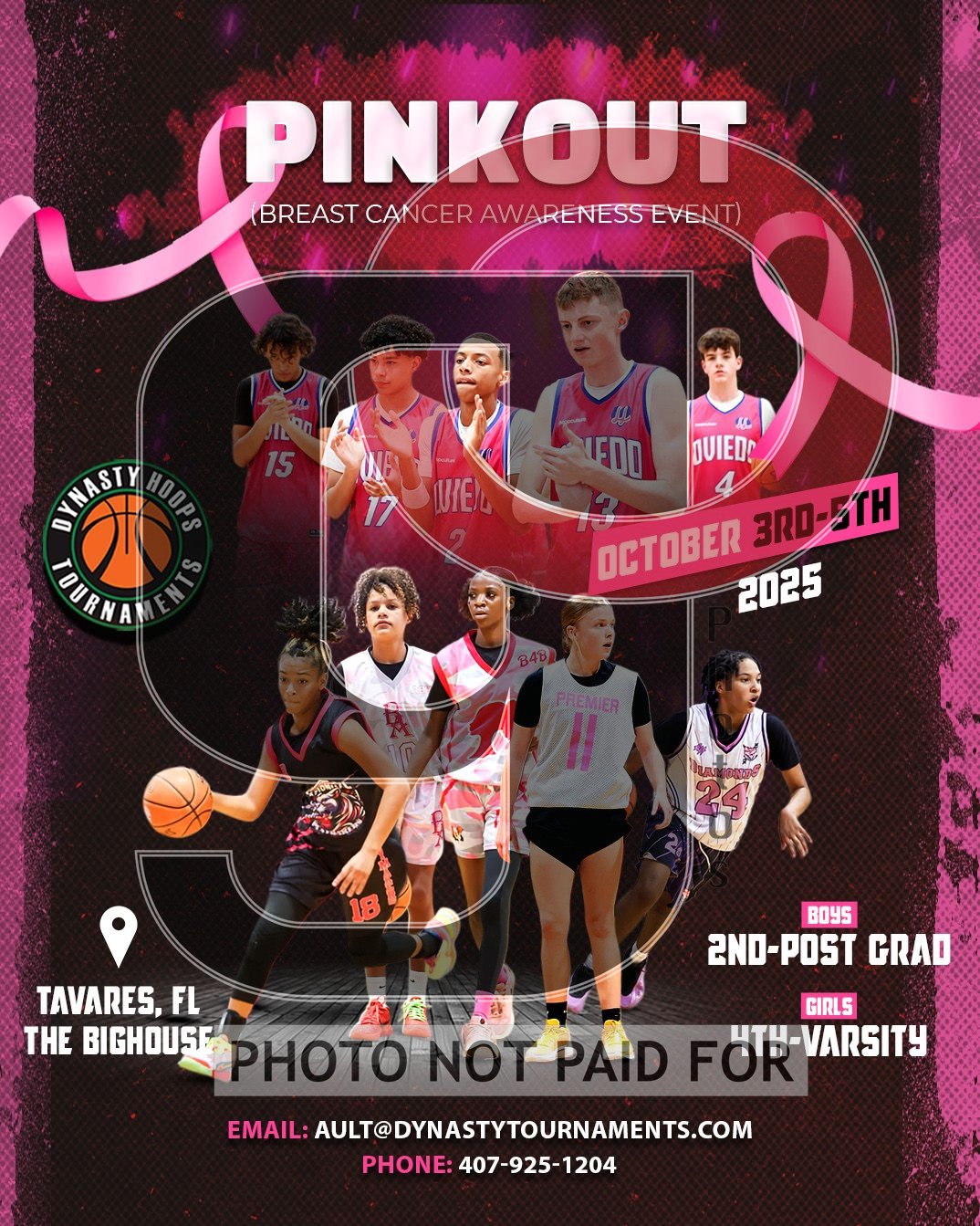DYNASTY HOOPS PINKOUT 2025