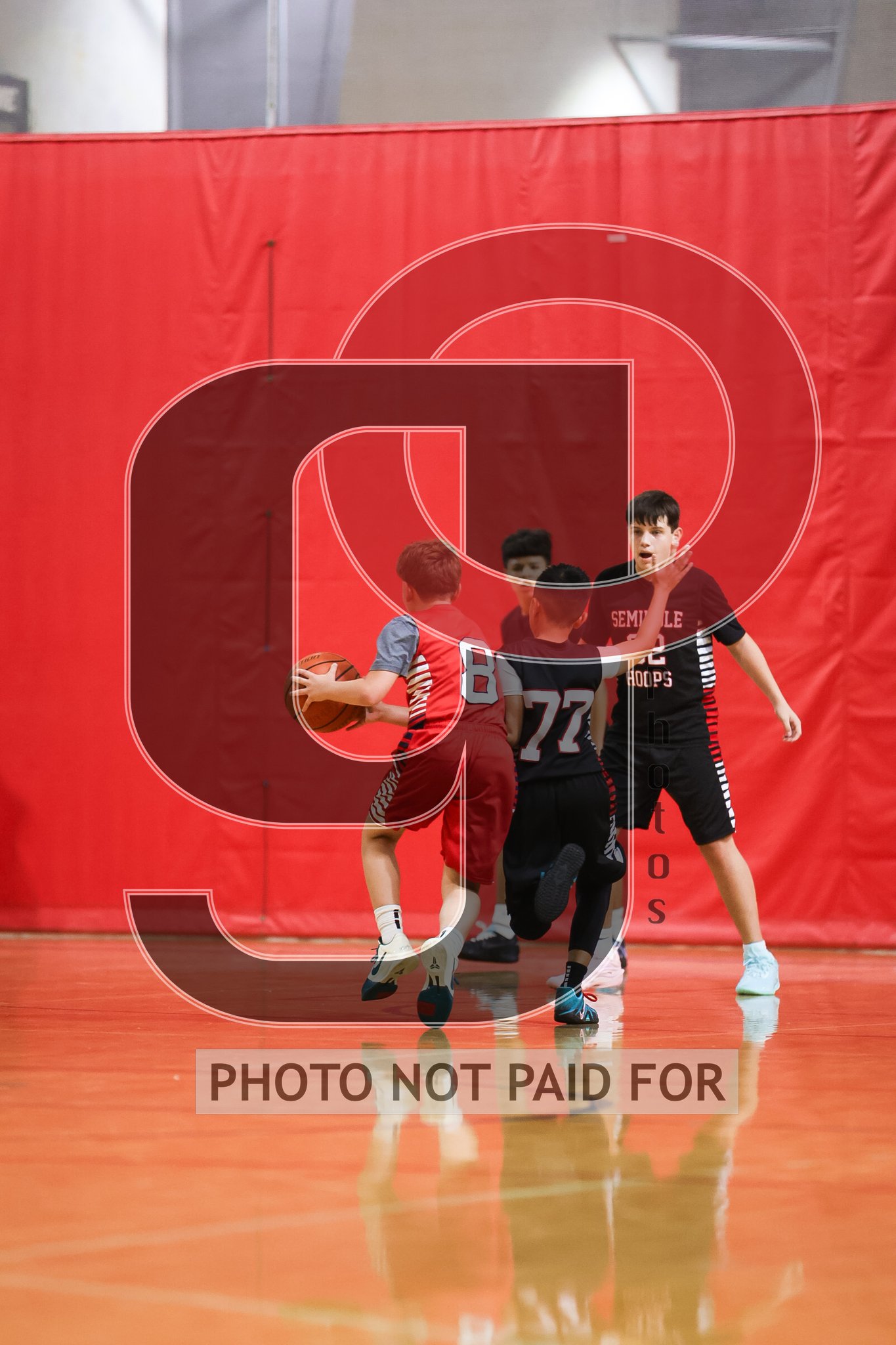 Court 1 (6th) - Seminole hoops 6th Black vs Seminole Hoops 6th Red