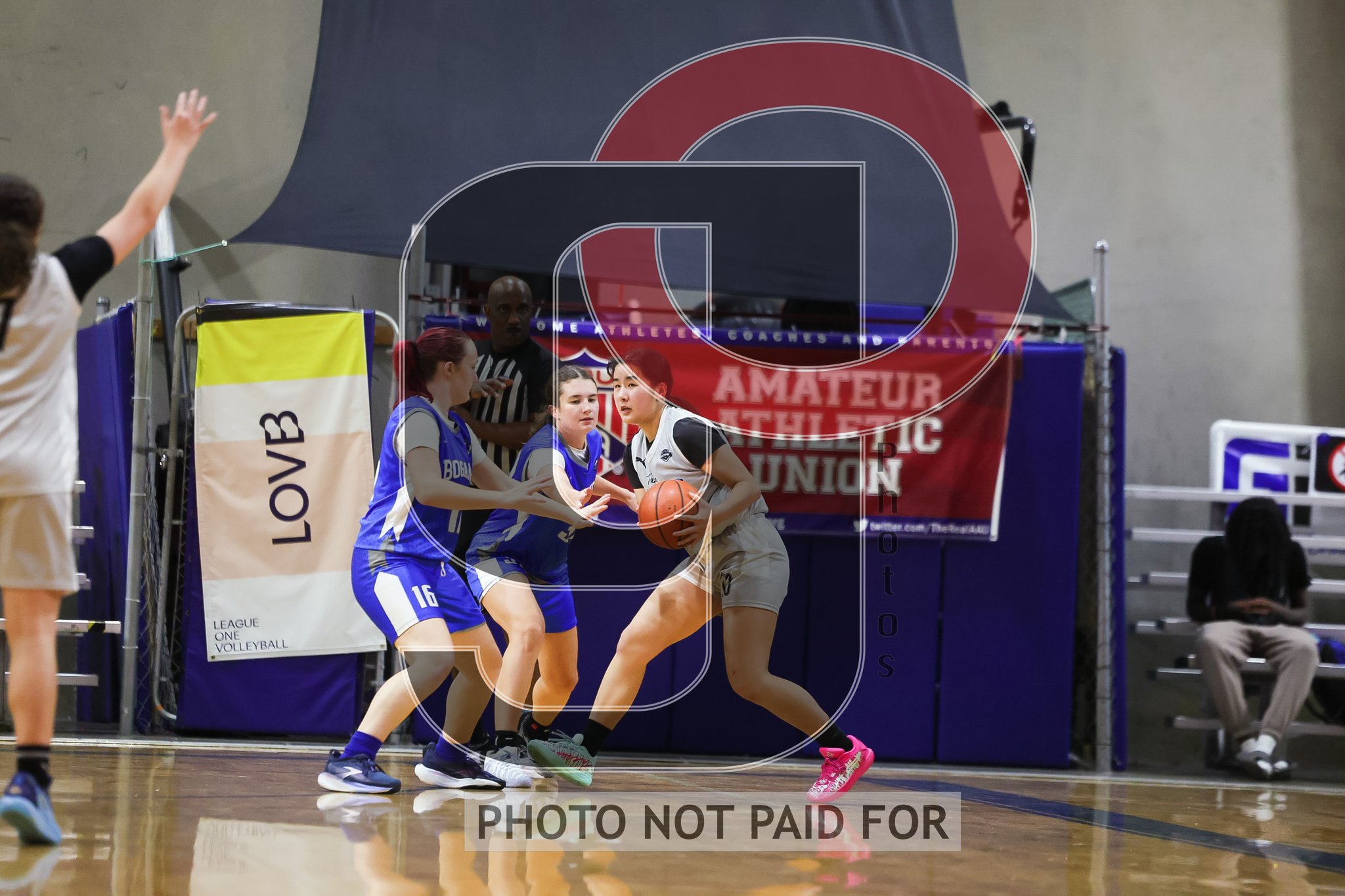 Court 3 (Girls Vars) - Team Bogans HS Girls vs Tampa Ignite 17U Regional