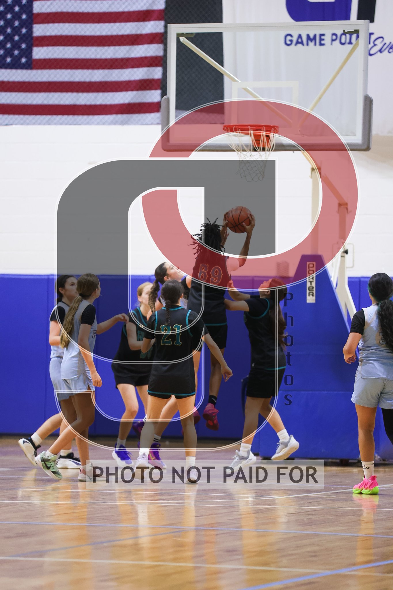 Court 6 (Girls 8th) - FGB 2030 Teal vs FL Pacers