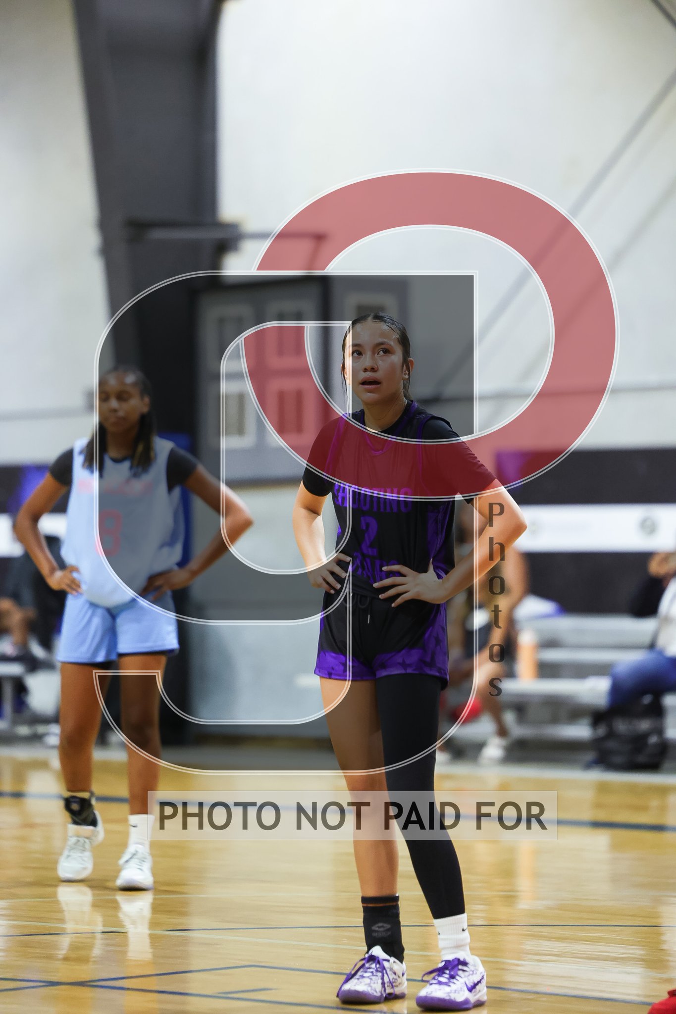 Court 4 (HS Girls) - MHBA SHARKS (FRANCE) vs Shooting Stars (New Mexico)
