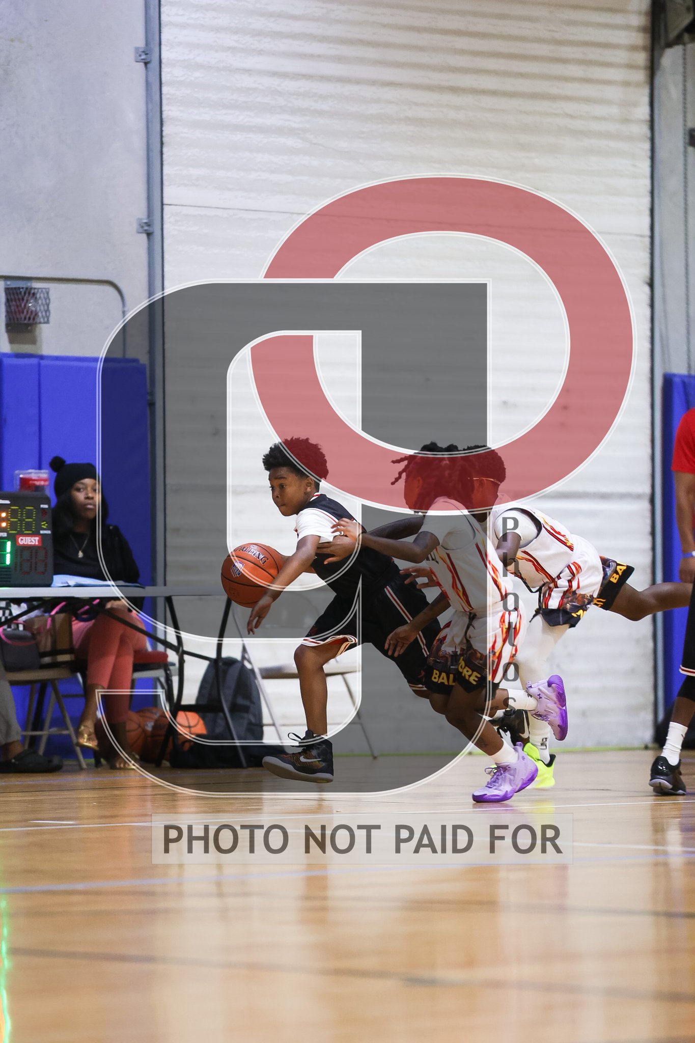 Court 23 (9U3rd D1) - MD - Team Thrill JWALK vs MA - BASE Hoopz Stars