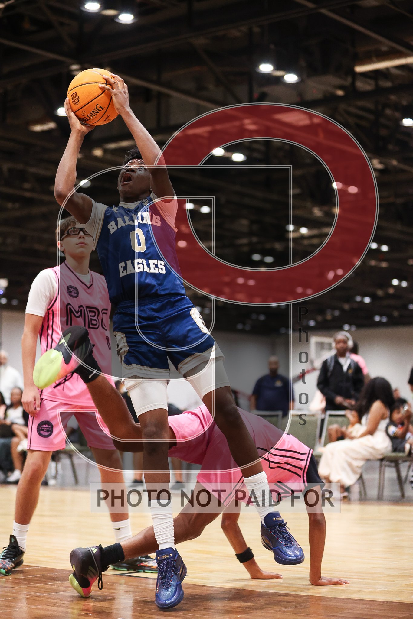Court 32 (14U8th D2) - FL - Miami Basketball Club vs GA - Balling Eagles Gold