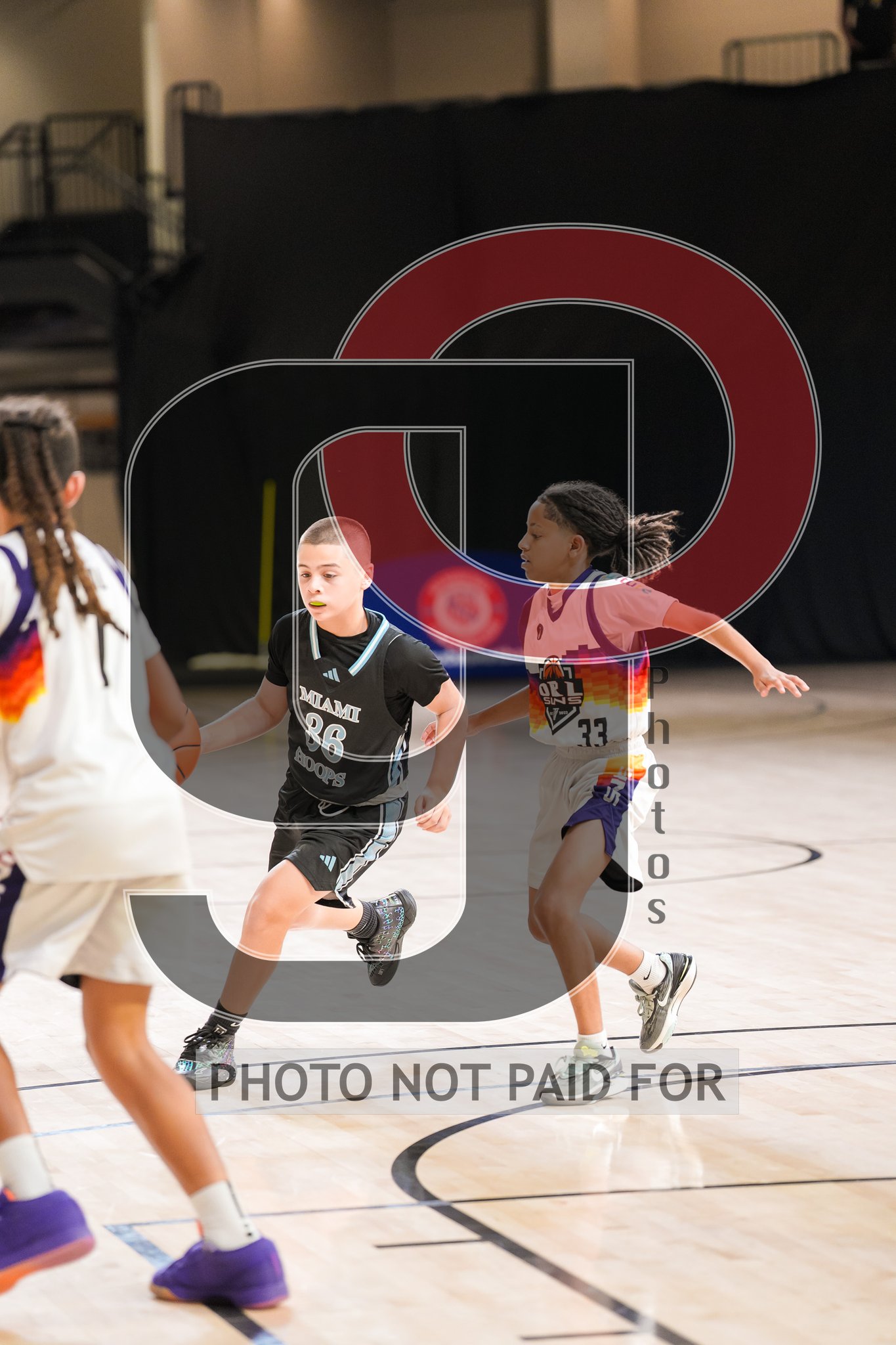 Court 16 (13U-7th D2) - FL - Orlando Suns Black vs FL - Miami Hoops Black