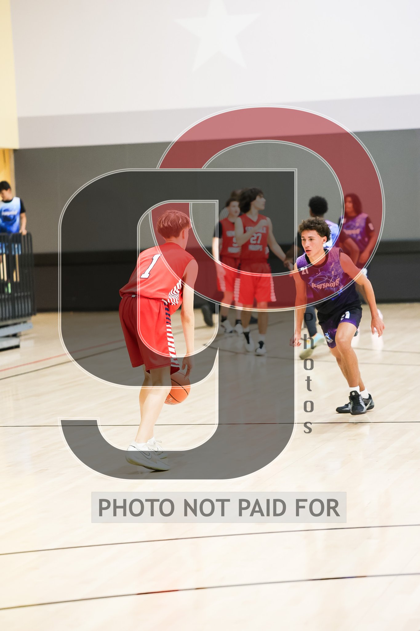 Court 5 (15U-9th D2) - FL - Hot Shots15u vs FL - Seminole Hoops 9th Red