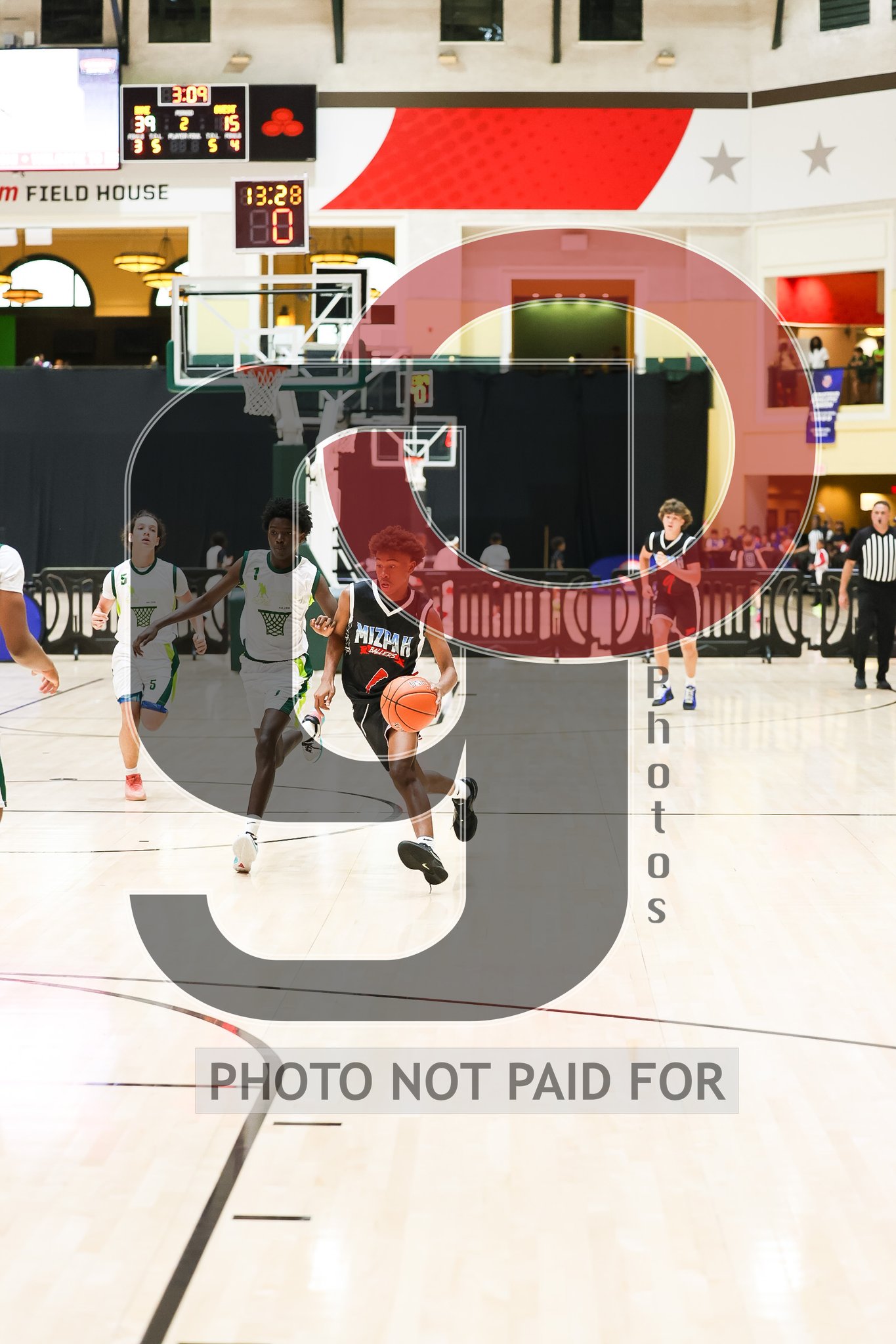 Court 3 (15U-9th D2) - FL - Team Just Ball 2028 vs FL - Mizpah Ballers