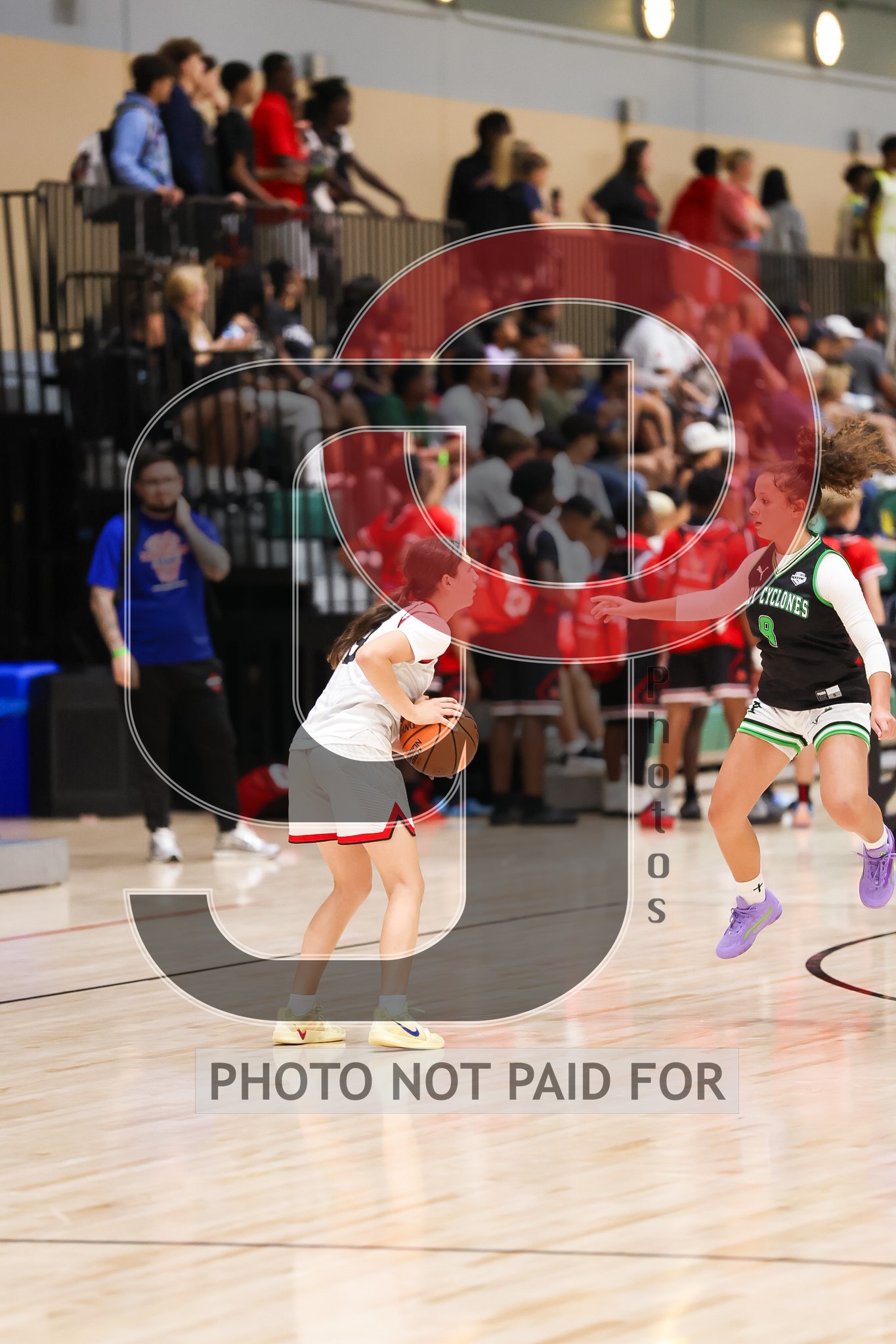 Court 8 (Girls 9thD2) - FL - Treasure Coast Titans 9th Grade Girls vs FL - Lady Cyclones 9th