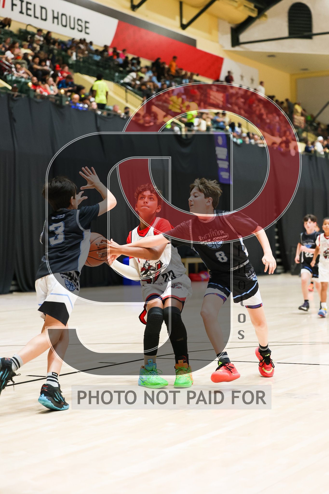 Court 4 (11U-5th D3) - FL - Treasure Coast Titans Boys 5th Black 2032 vs FL - DJB Blue