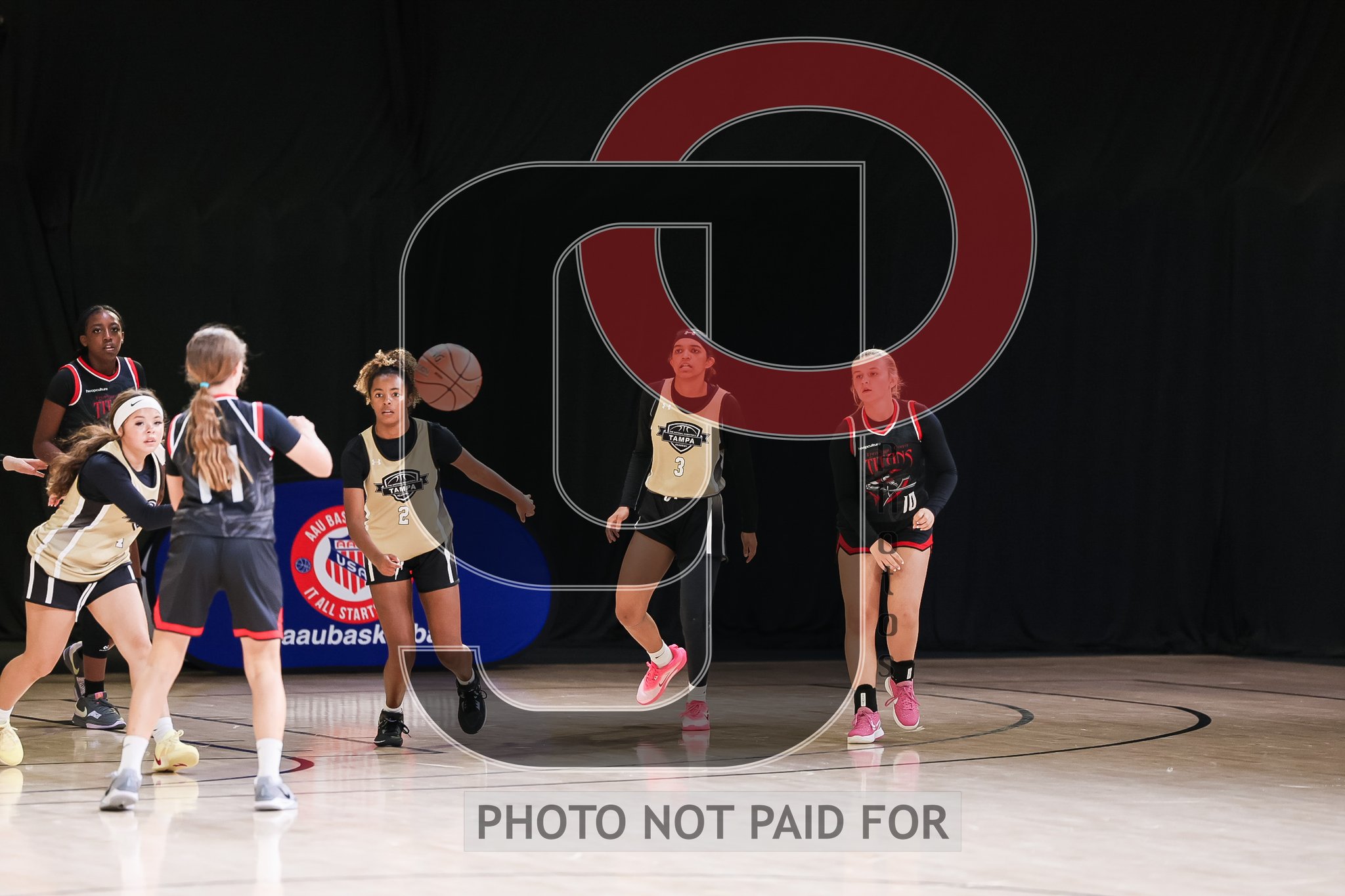 Court 16 (Girls 9th D2) - FL - TNBA Tampa vs FL - Treasure Coast Titans 9th Grade Girls