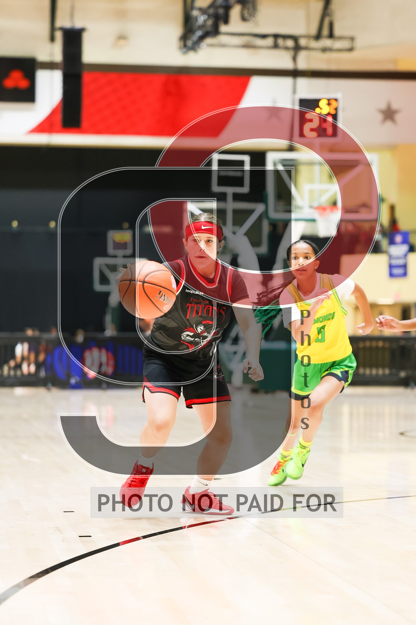 Court 2 (Girls 5th) - GA - (FPE) Georgia Diamonds vs FL - Treasure Coast Titans Girls 5th Grade