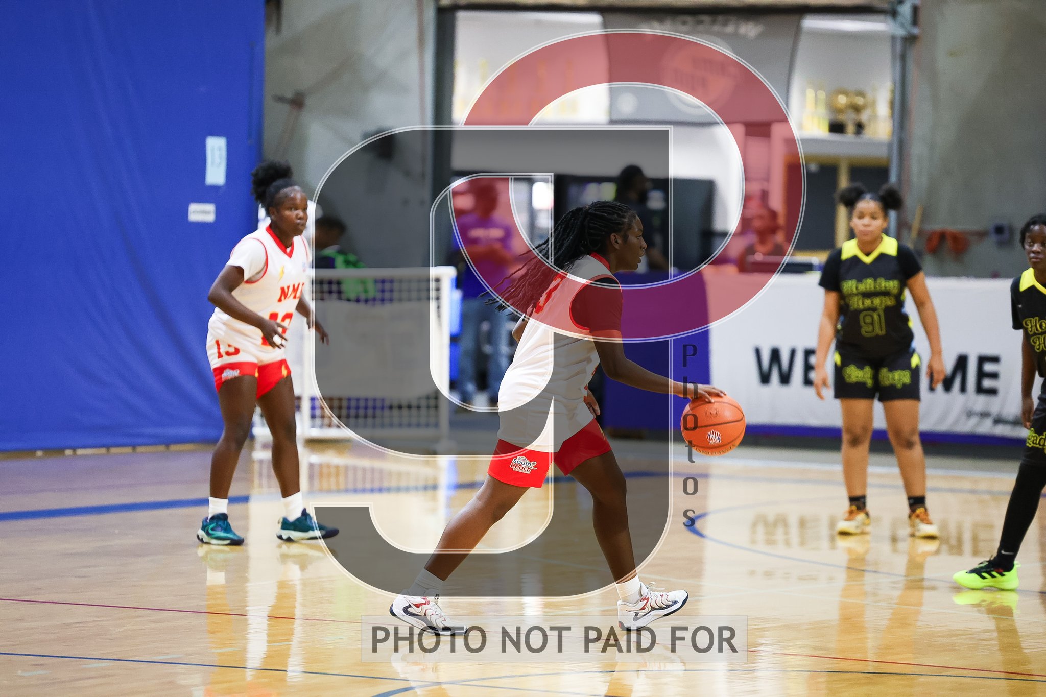 Court 13 (Girls Vars) - NMB Lightning vs Holiday Hoops Platinum