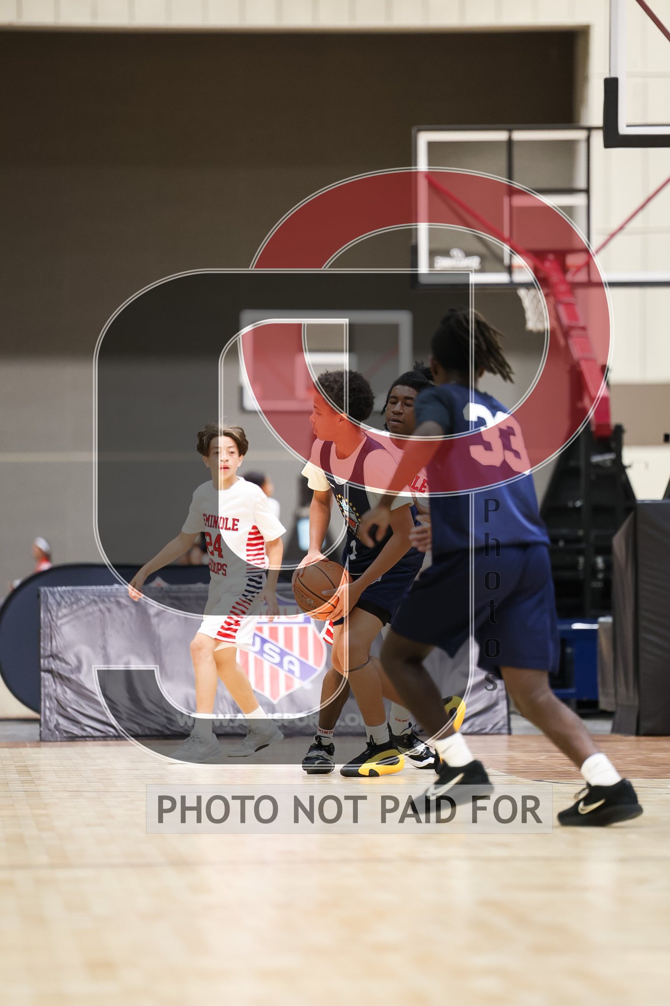 Court 5 (15U-9th) - Seminole Hoops White vs Exclusive Hoops