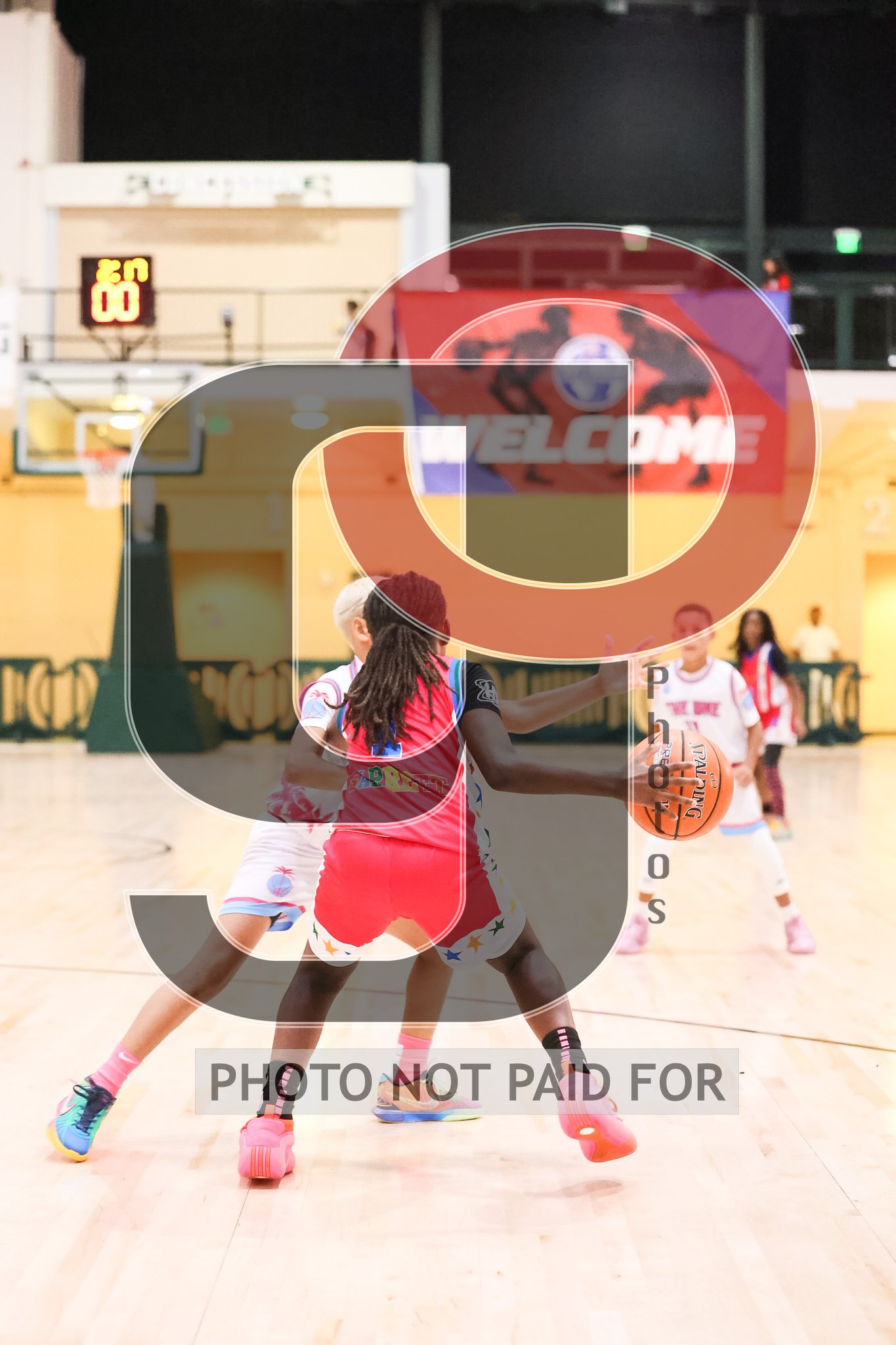 Court 7 (11U5th Grade) - TX - Hoop Nation Family vs PR - The One Percent Pink