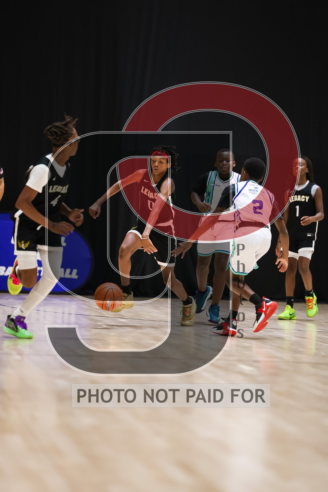Court 3 (12U6th Grade) - FL - Inspir8tion Basketball 2030 vs VA - Legacy Hoops