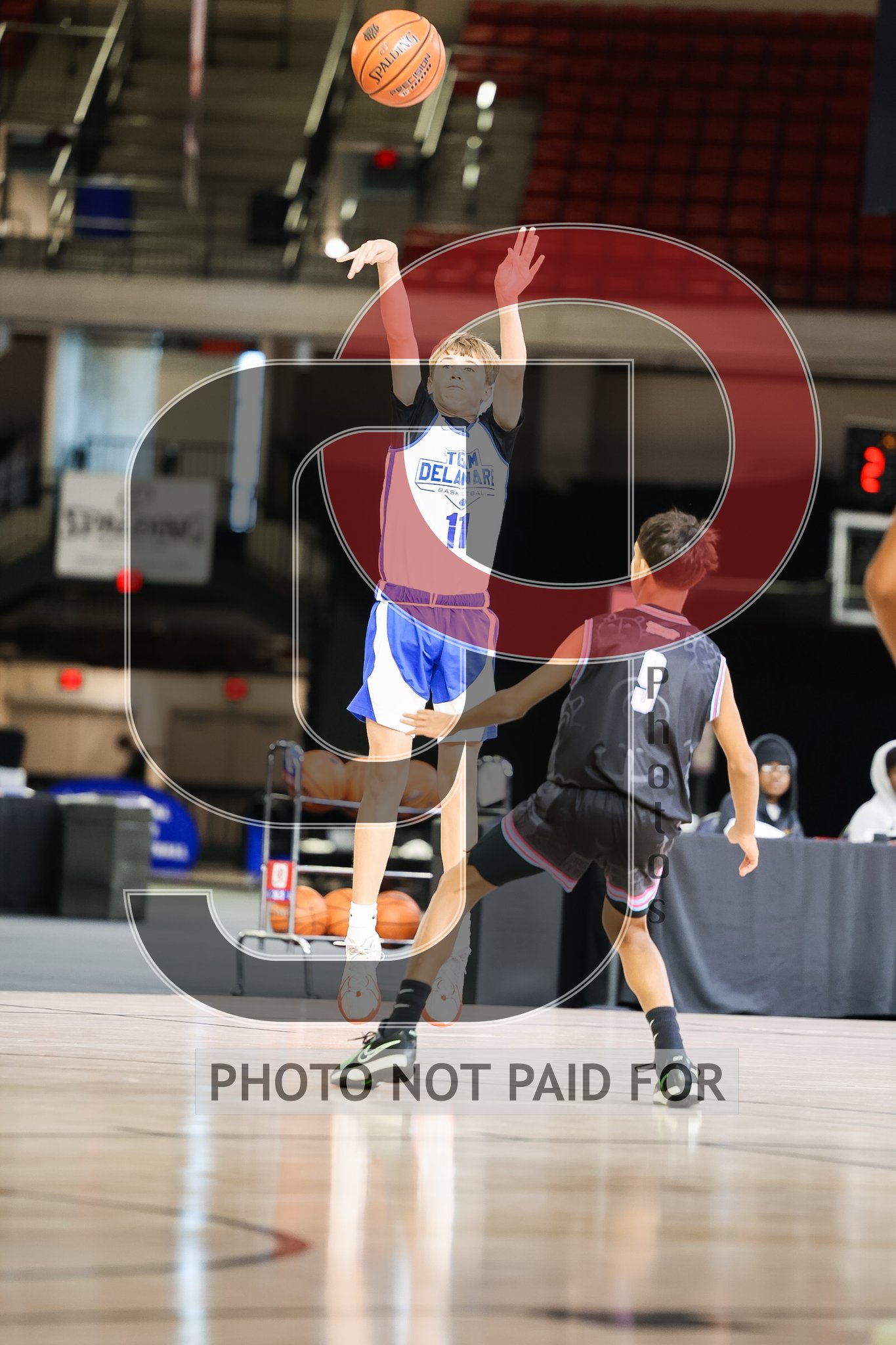 Court 14 (Boys 13U7th Grade) - DE - Team Delaware Black vs PR - The One Percent