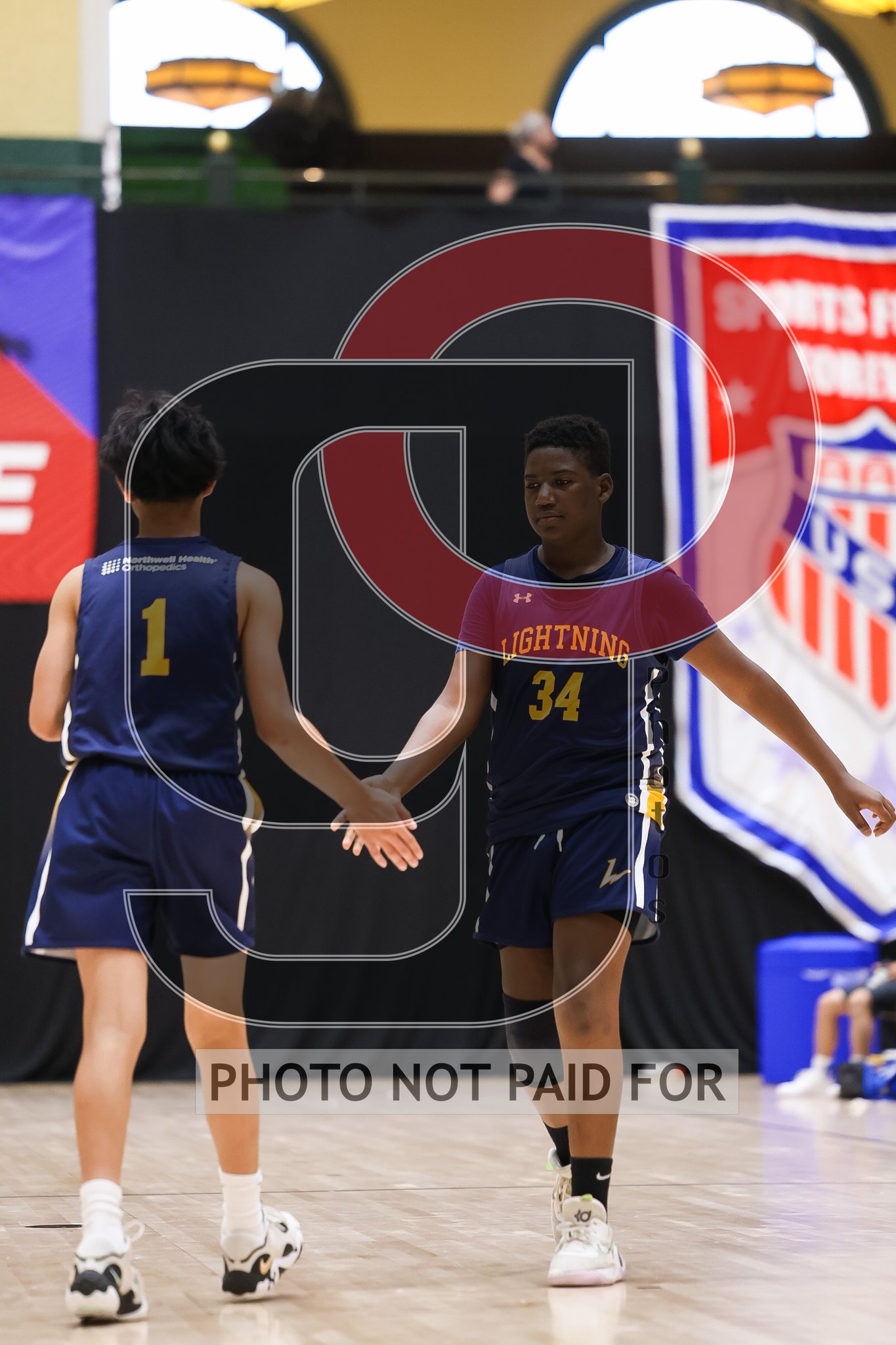Court 2 (Boys 13U7th Grade) - IN - Indy Blackout 2029 vs NY - Lightning Gold
