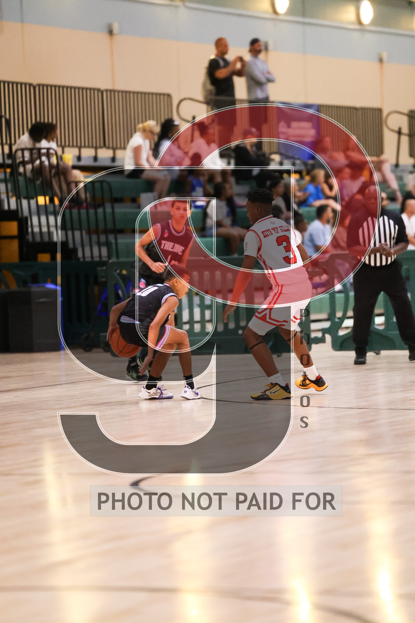 Court 8 (13U7th Grade) - LA - Brad Boyd Basketball vs PR - The One Percent