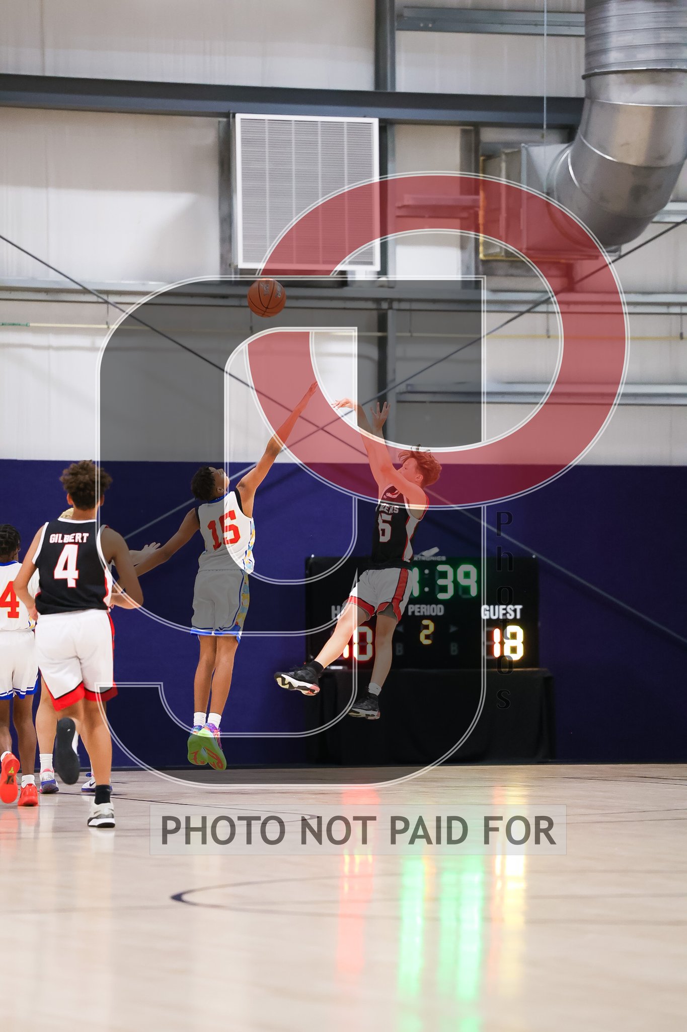 Court 18 (13U7th) - TX - Hard Hoops Elite Gold vs MI - Michigan Trailblazers