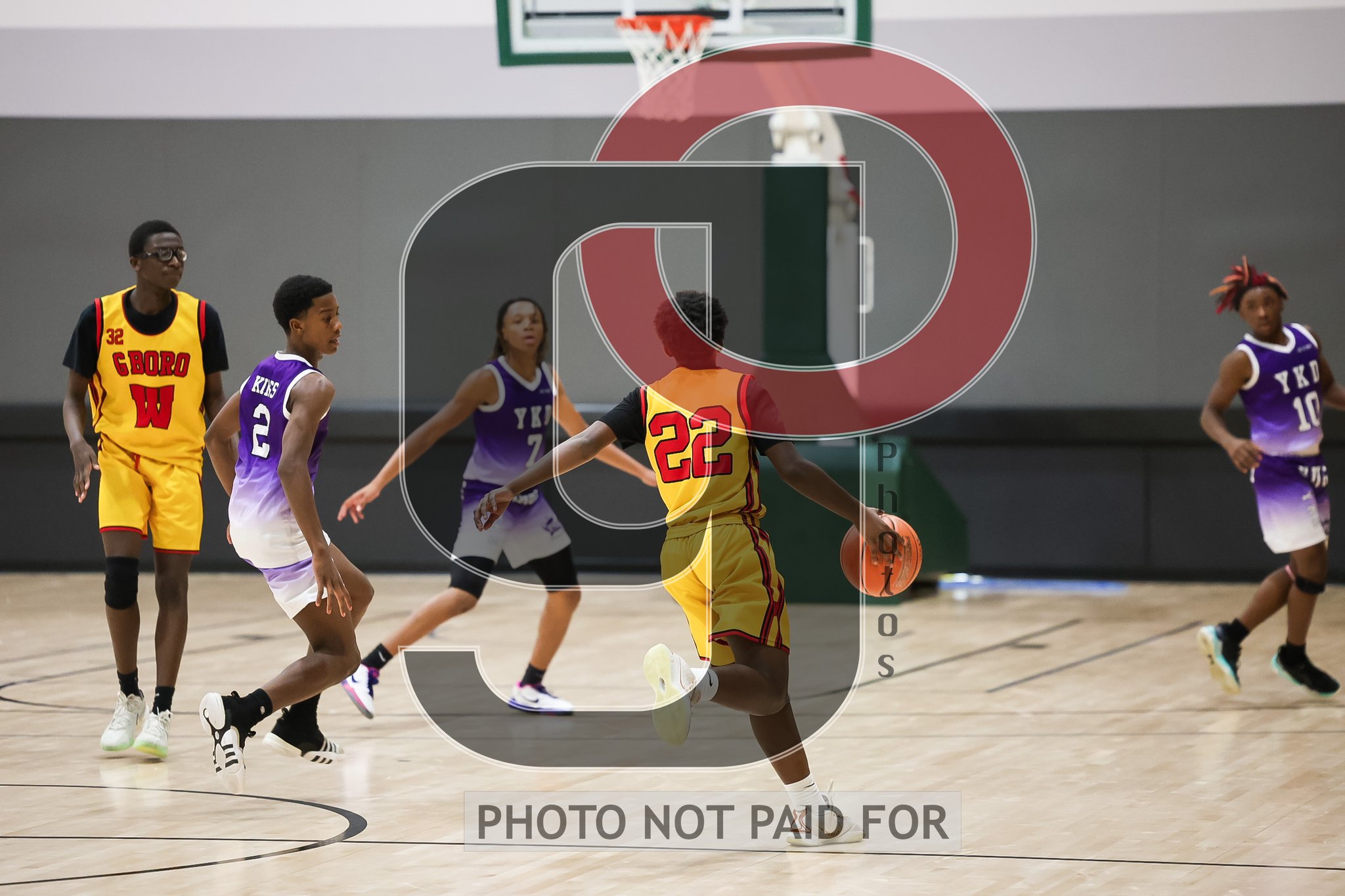Court 6 (14U8th) - NC - Greensboro Warriors vs NC - YKD Kings