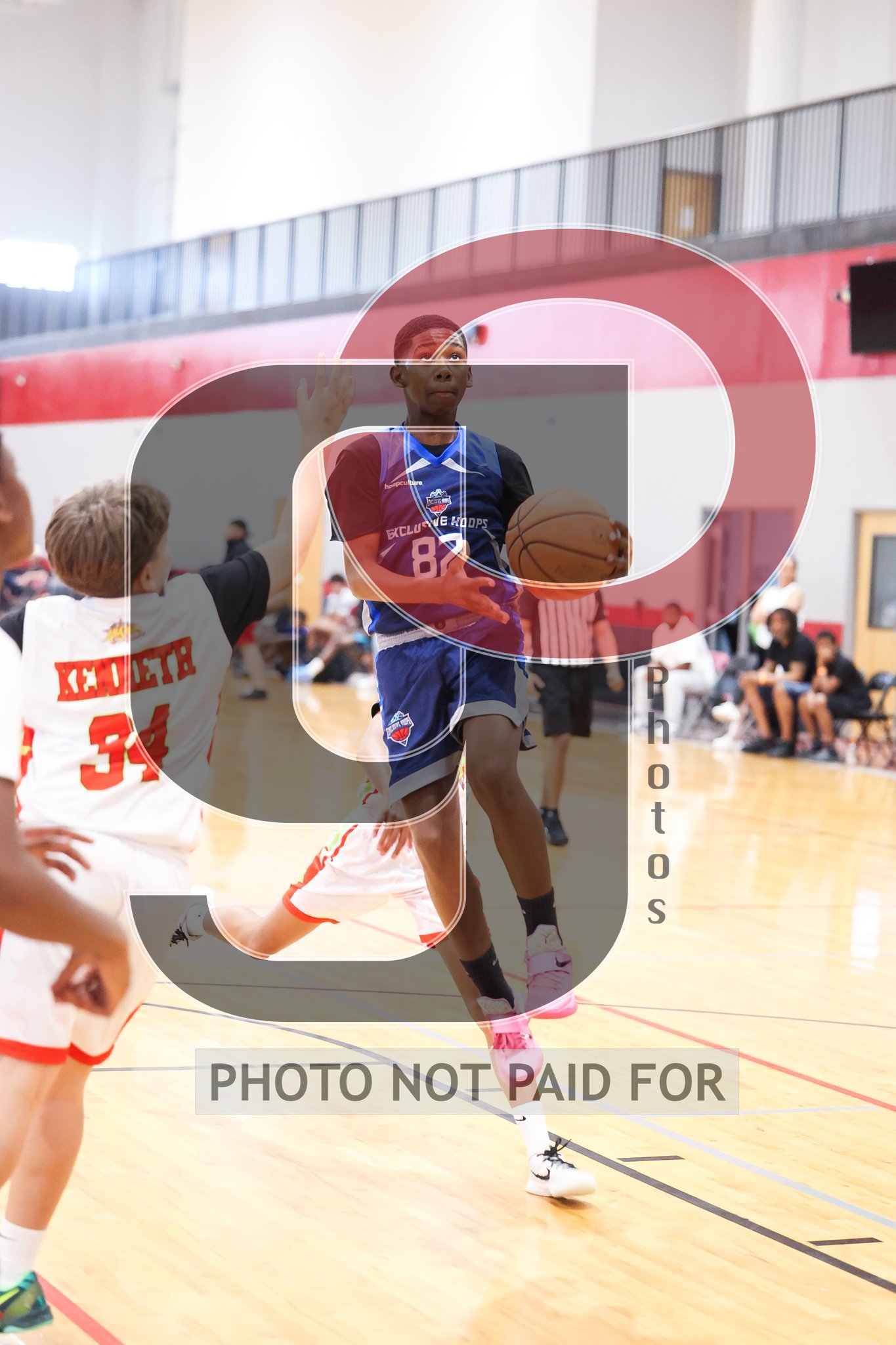 Court 2 (7th) - Kissimmee AllStars 7th vs Exclusive Hoops 7th