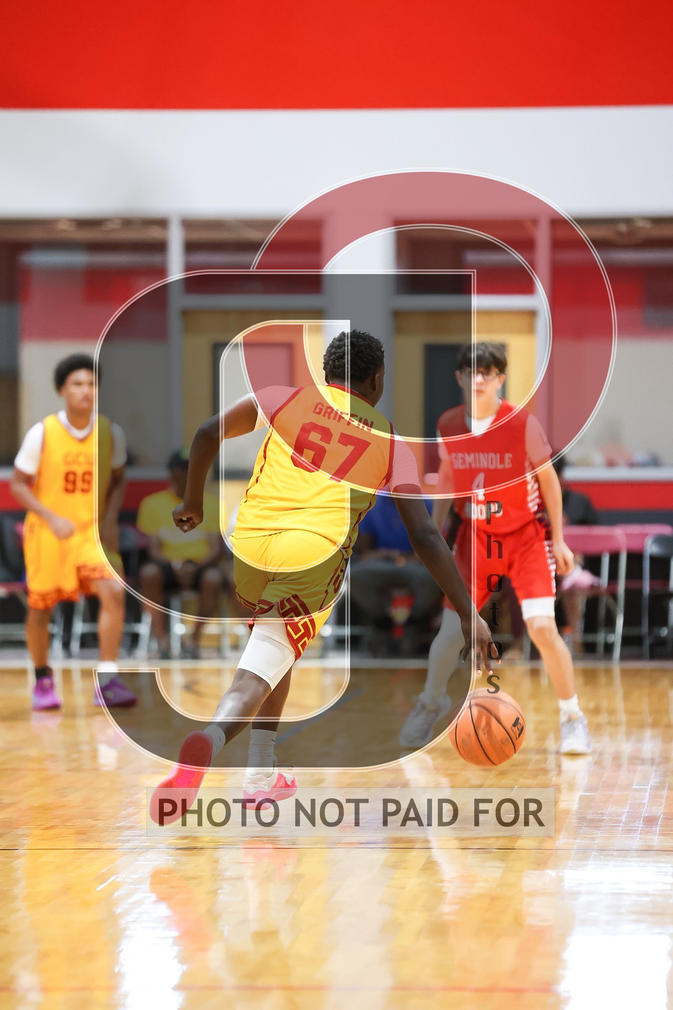 Court 8 (8th) - Gold Coast United vs Seminole Hoops 8th Red