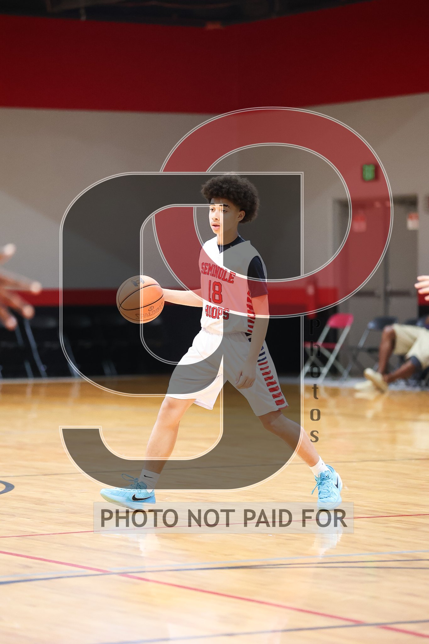 Court 4 (8th D1-9th D2-3) - Seminole Hoops Red vs Seminole Hoops White