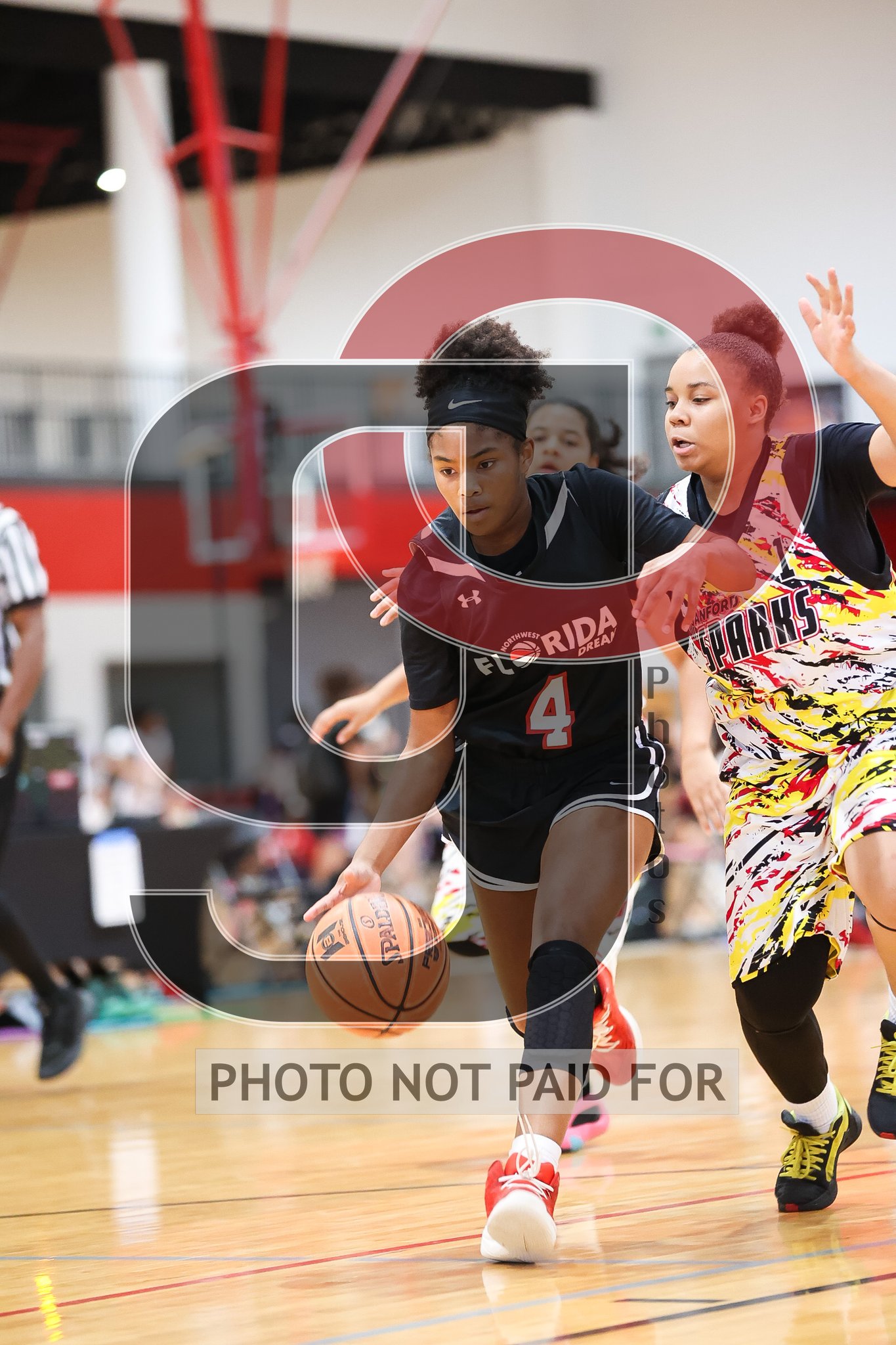 Court 5 (Girls 7th) - Sanford Sparks vs Dream Wiggins