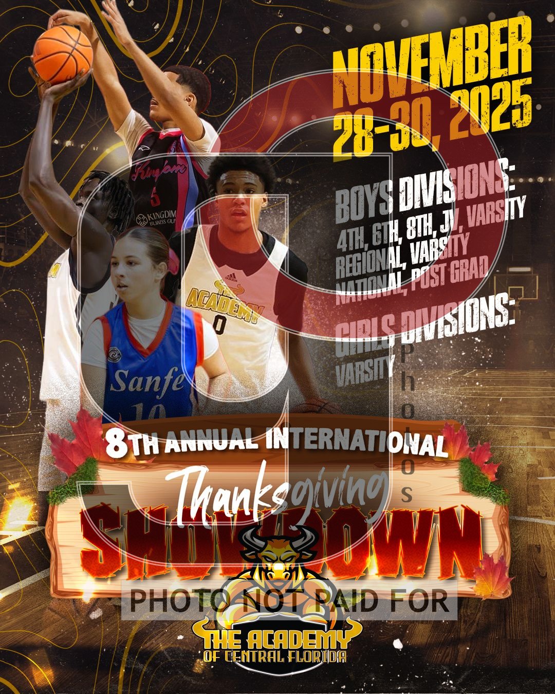 THE ACADEMY THANKSGIVING SHOWDOWN