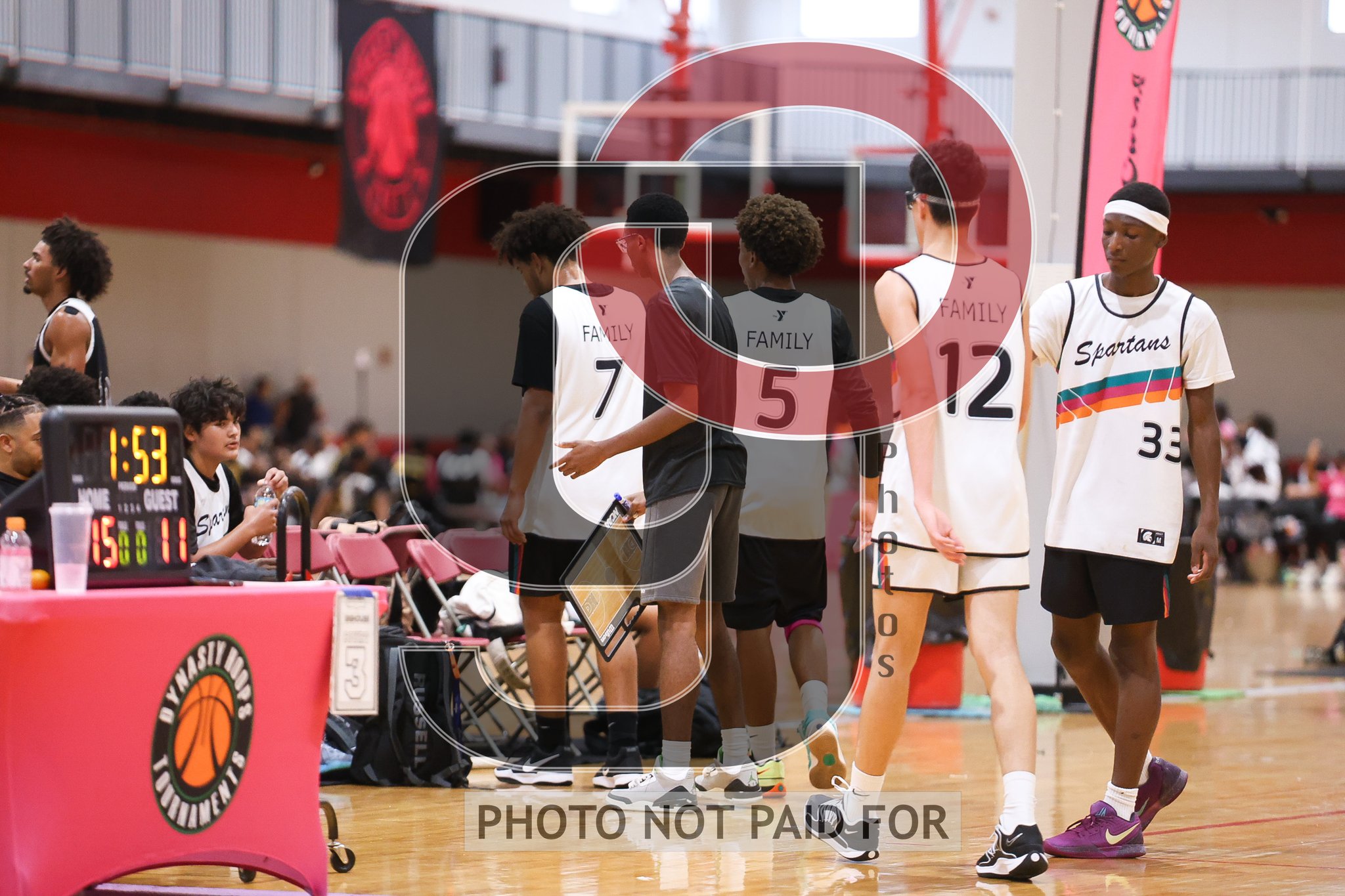 Court 3 (Vars) - HHA Playground Elite Varsity vs Spartans Basketball Club 2028